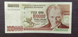 Turkey / Turcia - 100 000 Lire (1970) si43