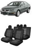 Set Huse scaune auto compatibile VW Passat B6 Berlina 2005 - 2010 (Bancheta fractionata ), Umbrella