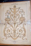 F289-I-28 Planse cu Studii Stiluri de Ornamente Clasice si Moderne carton.