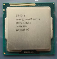 Intel Core I7-3770 3.4 GHz (jusqu'à 3.9 GHz Turbo) - Processeur 4 Cœurs 8 Threads, 8 Mo Cache - Socket LGA1155 - Idéal Upgrade PC