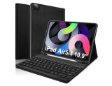 Cumpara ieftin Husa cu tastatura italiana IVEOPPE pentru iPad Air 5 2022 iPad Pro 11 2022 - 2018, negru - RESIGILAT