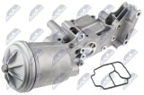Capac, carcasa filtru ulei BMW seria 3 (E36) 320i, 323i, 325i, 328i, seria 5 (E34) 520i, 525i, 525ix; 11421738639; NTY, aftermarket