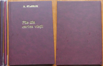 M. Stambler din Piatra Neamt , File din cartea vietii , 1918 , editia 1 foto