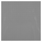 Placa de baza pentru constructie,gri,plastic,16x16 cm