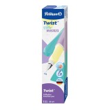 STILOU TWIST COLOR BLOCKING LIGHT, PENITA M, GRIP ERGONOMIC, AMBIDEXTRU, 1, Pelikan