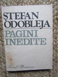 Pagini inedite - Ștefan Odobleja, Scrisul Rom&acirc;nesc 1986, Eseuri