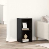 vidaXL Cabinet TV Stejar negru Lemn compozit