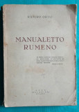 Ramiro Ortiz &ndash; Manualetto Rumeno ( prima editie 1936 )