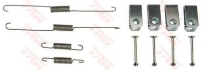Set accesorii, sabot de frana MITSUBISHI L 200 (KB, KA) (2004 - 2016) TRW SFK432 foto