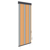 Cumpara ieftin Jaluzea tip rulou de exterior, galben și albastru, 60 x 250 cm