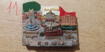 M3 C2 - Magnet frigider - Tematica turism - Italia - 7 foto