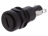 Clema Siguranțe 10A 5x20mm Neagră 250V