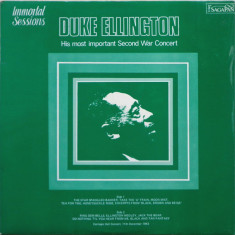 Vinil Duke Ellington ‎– Most Important Second War Concert: Carnegie Hall (VG++)