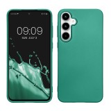 Husa Kwmobile pentru Samsung Galaxy A55, Verde, Silicon, KWM000021MI004C, Carcasa