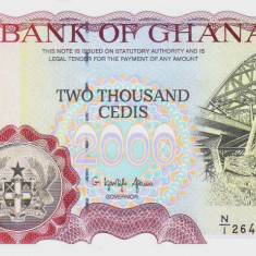 Bancnota Ghana 2.000 Cedis 1995 - P30b UNC