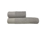 Cumpara ieftin Set 2 Prosoape Wabe Silver 50x90 si 70x140 cm (Bumbac 100%)