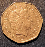 50 pence Marea Britanie 2001, Europa