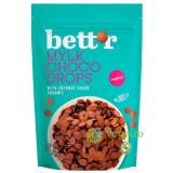 Picaturi de Ciocolata (Milk Choco Drops) Ecologice/Bio 200g