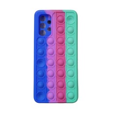 Huse silicon model POP IT Samsung Galaxy A72 , Verde