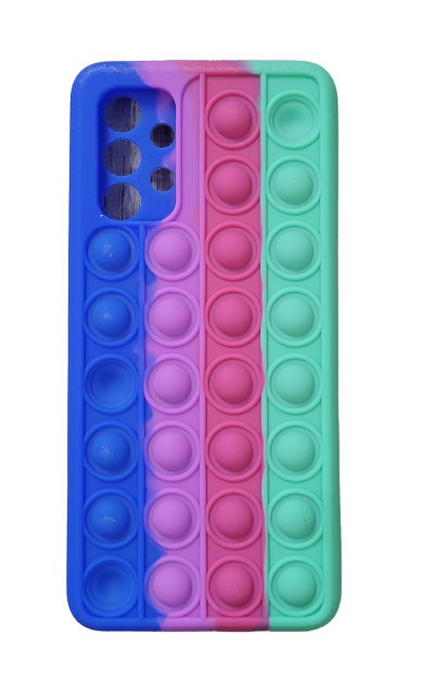 Huse silicon model POP IT Samsung Galaxy A72 , Verde