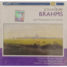 CD Johannes Brahms - Late Masterpieces For Clarinet foto