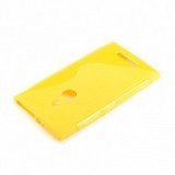 HUSA SILICON S-LINE APPLE IPHONE 5C GALBEN