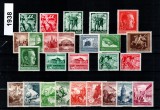 Germania Reich 1938, Mi #660-685, an complet, MNH! Cota 448,- &euro;!