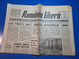 ziarul romania libera 27 septembrie 1991 - mineriada,demisia guvernului