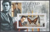 Guineea 2009 - Tablouri de Bernard Buffet, Colita, MNH, Nestampilat
