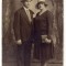 AD 1513 C.P.VECHE - DOMN SI DOAMNA IN TINUTA DE EPOCA- SOFICA SI MAT-1929GALATI