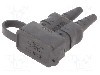 Conector alimentare DC, {{Tensiune nominala}}, {{Numarul de pini}} pini, seria {{Seria producatorului}}, {{Dimensiune pin}}. ANDERSON POWER PRODUCTS -