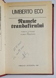 Numele trandafirului &ndash; Aut. Umberto Eco, Trad. Florin Chirițescu, Ed. Hyperion, 1992