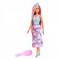 Papusa Barbie cu par lung, accesorii, multicolor