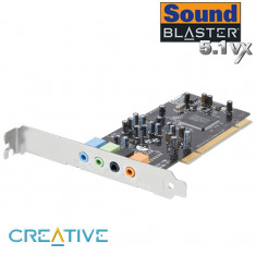 CREATIVE Sound Blaster 5.1 VX , EAX , CMSS , IMPECABILA ! TRANSPORT GRATUIT !! foto