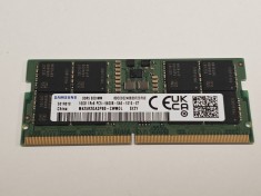 Memorie ram Laptop Samsung 16GB, DDR5, 1Rx8, PC5-5600B-SA0, 5600Mhz, M425R2GA3PB0-CWM0L, PC5-5600B, CL40, 1.1V, Non-ECC, sodimm, 262 pini
