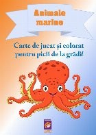 Cărţi de jucat şi colorat pentru picii de la grădi! : Animale marine foto
