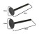 Set supape ATV 70cc - 4T - 2