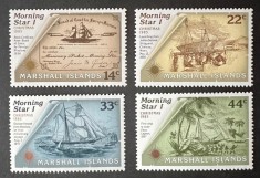 Marshall Islands 1985 - Vapoare, navigatie, serie neuzata foto