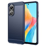 Techsuit - Carbon Silicone - Oppo A58 4G - Blue