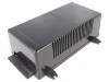 Carcasă ABS neagră pentru alimentator 112x222x72mm, MASZCZYK