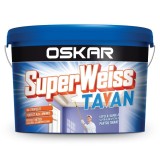 Vopsea lavabila super alba pentru tavan, Oskar SuperWeiss Tavan 2.5 L