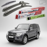 Cumpara ieftin Ștergătoare Mitsubishi Montero, Pajero IV Facelift 2009-2021 | Set Față și Spate Flat &ndash; TeamCar&reg;