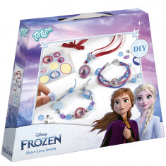 Set creativ DIY Bratari Ana si Elsa Disney Frozen