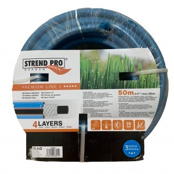 Furtun de gradina Strend Pro Premium Line, 4 straturi, 3/4&amp;quot;, 50 m, 35 bar foto