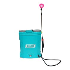 Pompa de stropit electrica THOR 20L, 12V/8Ah, 4 duze, 6.8 bar