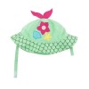Palarie Soare Zoocchini UPF50+ Mermaid, 6-12 Luni, Marime M, Protectie UV, Uscare Rapida, Prindere Velcro