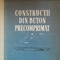 CONSTRUCTII DIN BETON PRECOMPRIMAT: VOL 1 - WOLFANG HERBERG