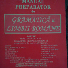 Maria Boatca - Manual preparator de gramatica a limbii romane