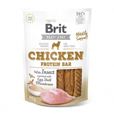 Brit Jerky Chicken with Insect Protein Bar 80 g foto