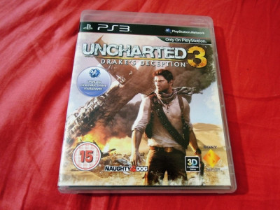 Uncharted 3, PS3, original foto